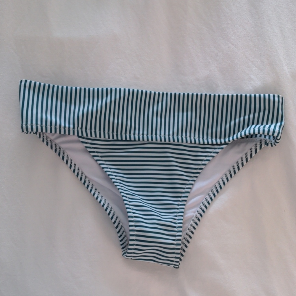 Cupshe Striped Bikini Bottoms
